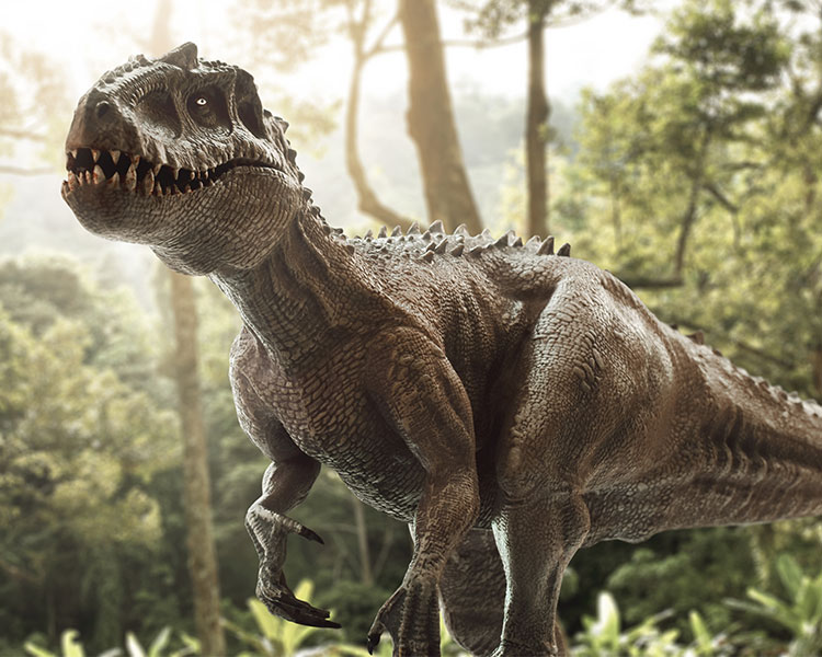 Digital image of T. Rex